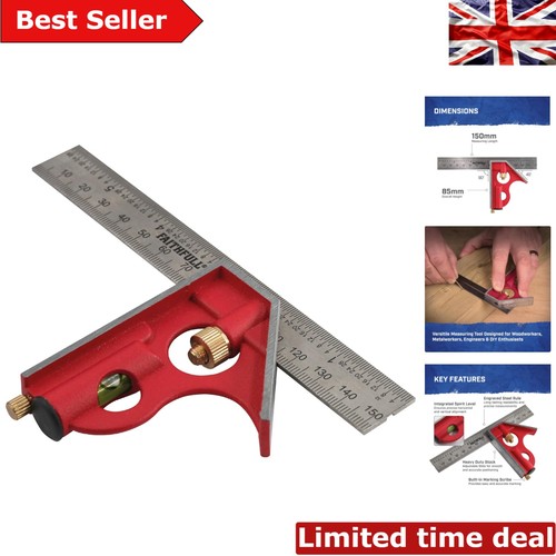150mm combination square - square,