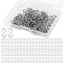 NQEUEPN 100pcs Small S Shaped
