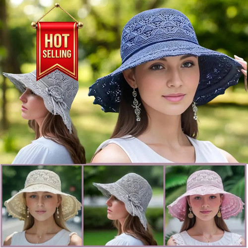 Ladies foldable sun cap - foldable,