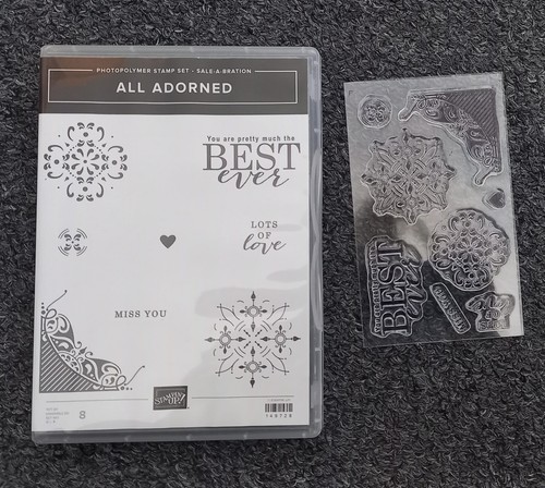 Stampin all adorned - up,