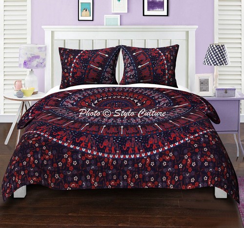 Indian elephant bedding set - indian,