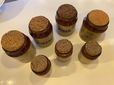 Vintage Pearsons Pottery jars