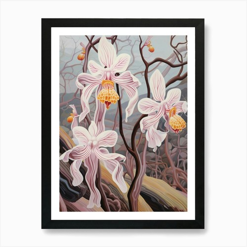 Monkey orchid flower - orchid, 4