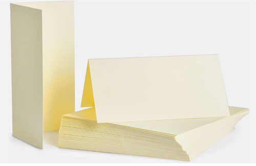 Ivory place cards table - 50,