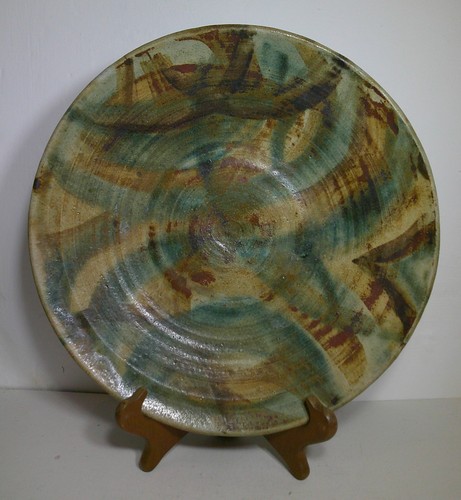 Vintage studio pottery large - pottery,