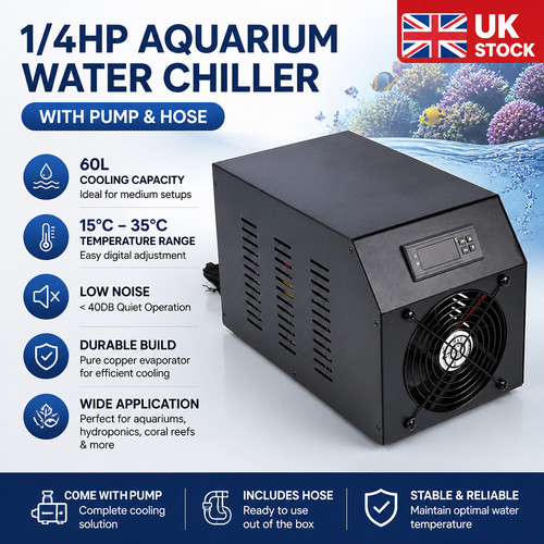 Aquarium chiller 16gal 60l - aquarium,