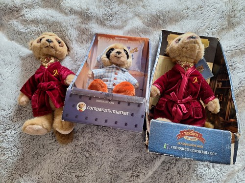Three meerkats - three,
