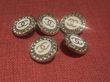 5 chanel buttons Vintage 23mm