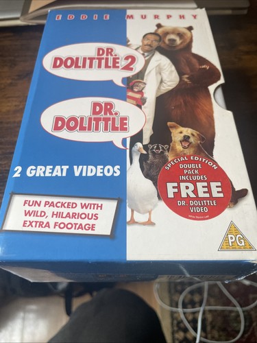 Dolittle 1998 vhs comedy - dolittle,