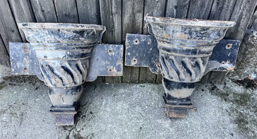 Cast iron gutter - cast,