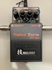 Boss MT-2W [Excellent] Waza Craft Metal Zone Distortion Guitar Effect Pedal