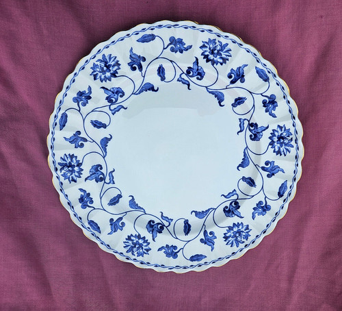 Spode blue colonel dessert - spode,