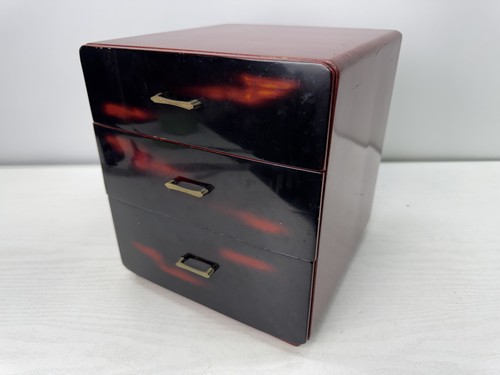 Y10917 tansu negoro lacquer - tansu,