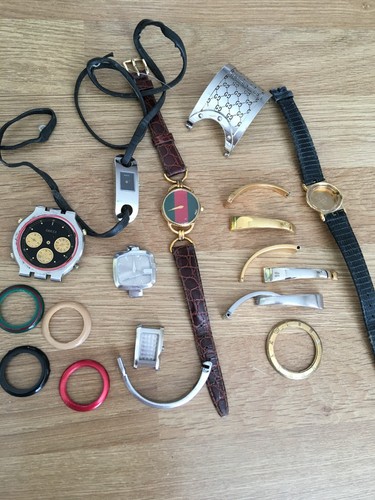 Lot used gucci watches - lot, of