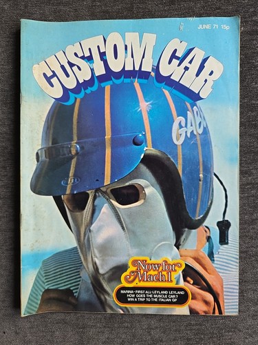 Custom car magazine june 1971 - car,