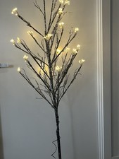 Twig Christmas Tree With LED Lights 5ft 