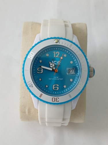 Ice watch white blue - &,