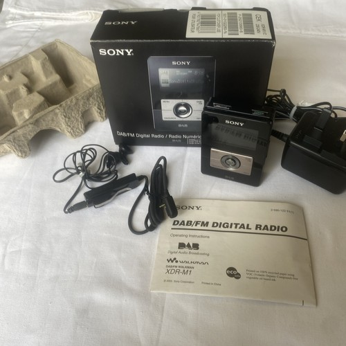 Sony xdr dab walkman - xdr-m1,