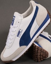 Puma Easy Rider Mix Trainer White Royal- 70s, Runners, Sneakers, Retro, Footwear