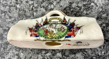 British Empire Exhibition Wembley 1924 crested china carpet bag