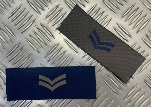 Corporal rank slides unsewn - rank,