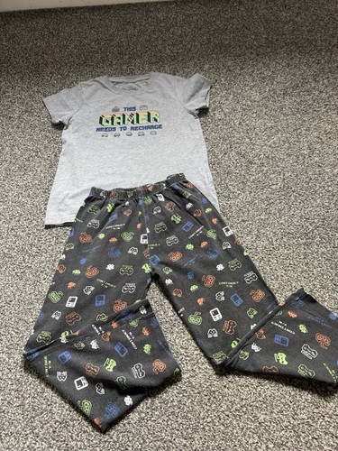 Primark boys gamer pyjamas 6 - gamer, 5-6