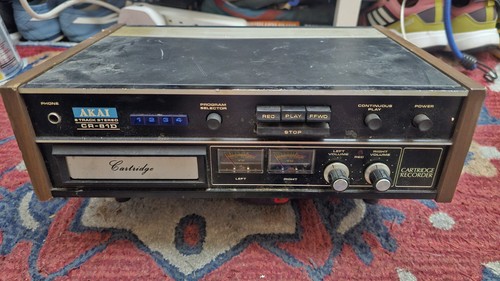 Vintage akai 81d track - cr-81d, 8
