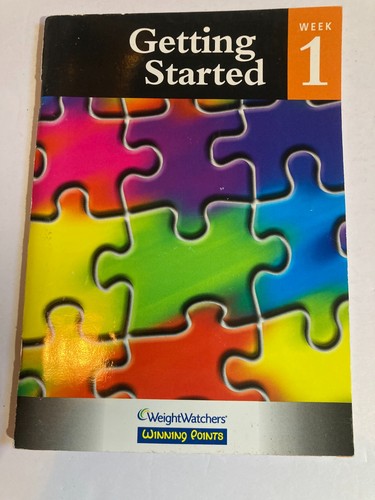 Weight watchers week - week, 1
