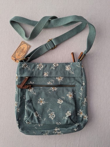 Fat face crossbody bag green - fat,