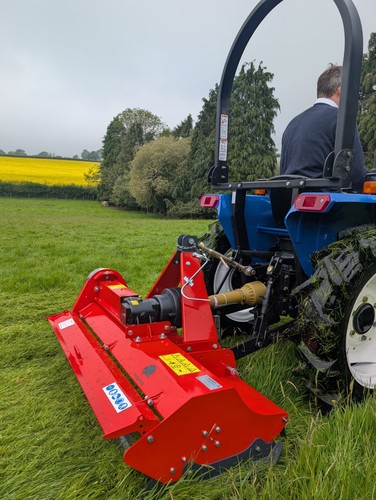 Compact tractor flail mower - compact,