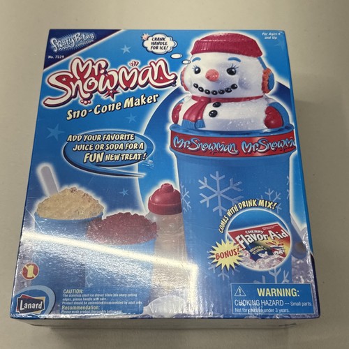 Snowman sno cone - mr., maker