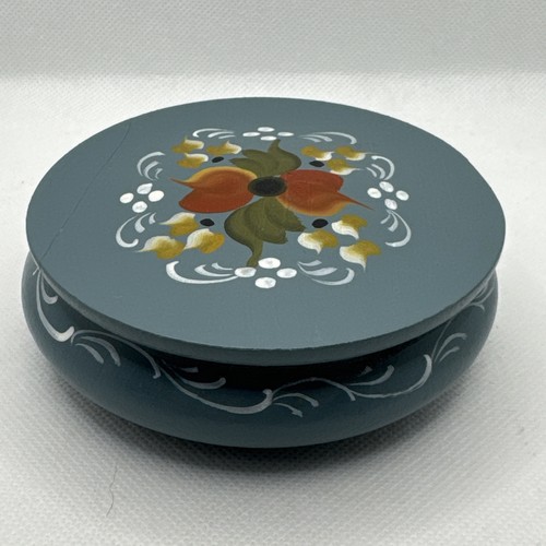 Norwegian hand painted wooden - hand,