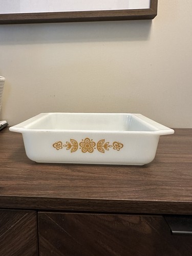 Vintage pyrex 922 8x8x2 square - vintage,