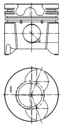 Kolbenschmidt piston with - kolbenschmidt,