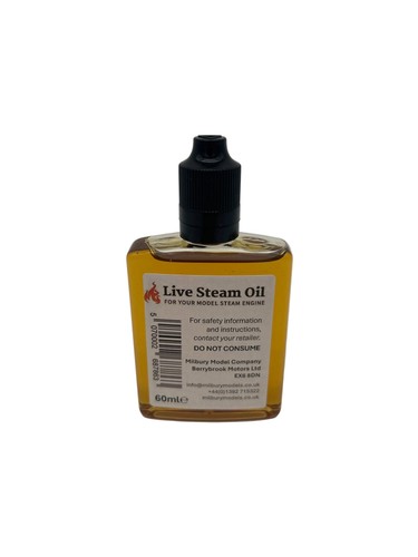 New live steam oil 60ml - new,