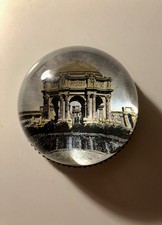 Glass Dome Paperweight Of