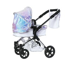 Roma Polly Amy Childs Single Dolls Pram - Mermaid 3-9 years