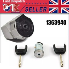 IGNITION SWITCH & BARREL SET WITH 2 KEYS FOR FORD TRANSIT MK7 1677531 2006-2013