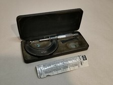 Vintage Moore & Wright Micrometer Precision Tool - Model 966B - In Case
