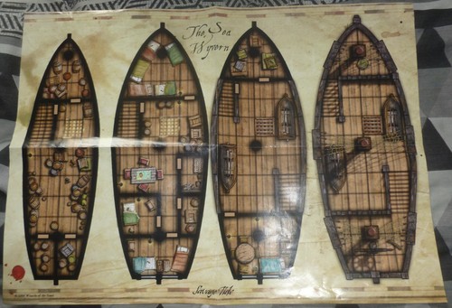 The sea wyvern battle map - d&d,