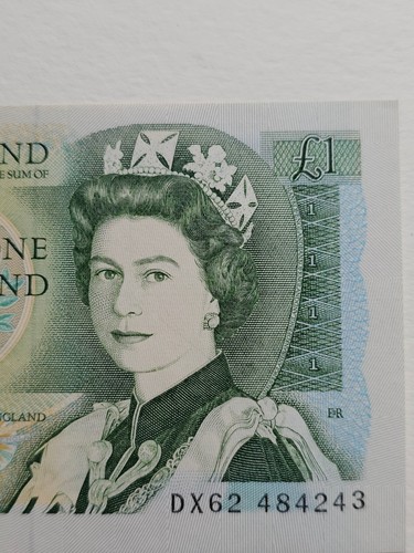 Bank england one pound note - england,