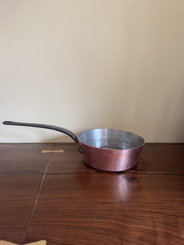 Vintage french hammered - hammered, copper