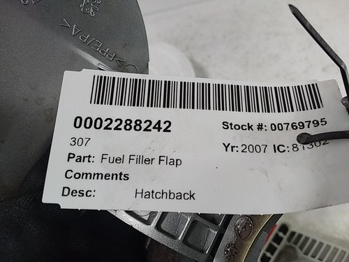 Peugeot 307 fuel filler flap - 307,