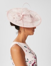 HOBBS Pale Pink Bow Fascinator
