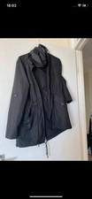 Primark Black Parka Rain Coat