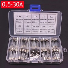 Box of 100 Assorted Plug Fuses