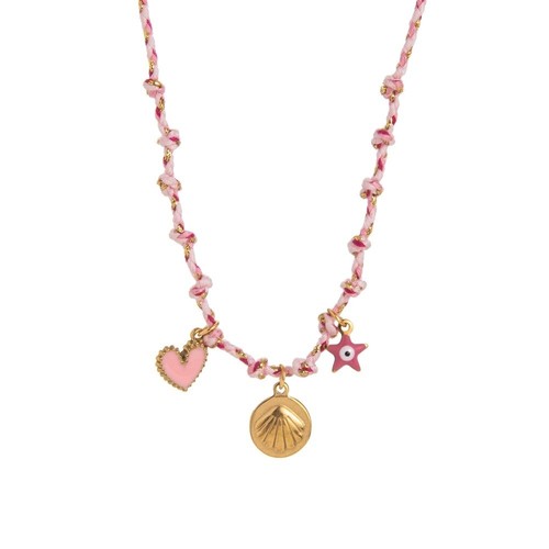 Turtle conch shell necklace - shell,