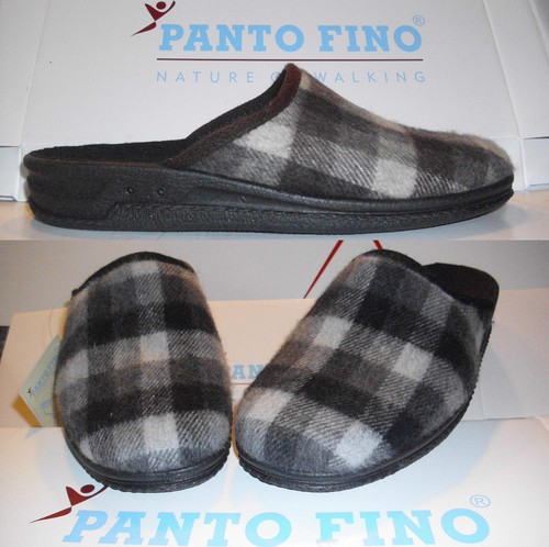 Panto fino slippers black - slippers, black/grey