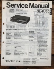Technics SL-PJ20 CD Player