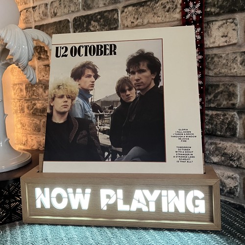 October vinyl record vg - u2,